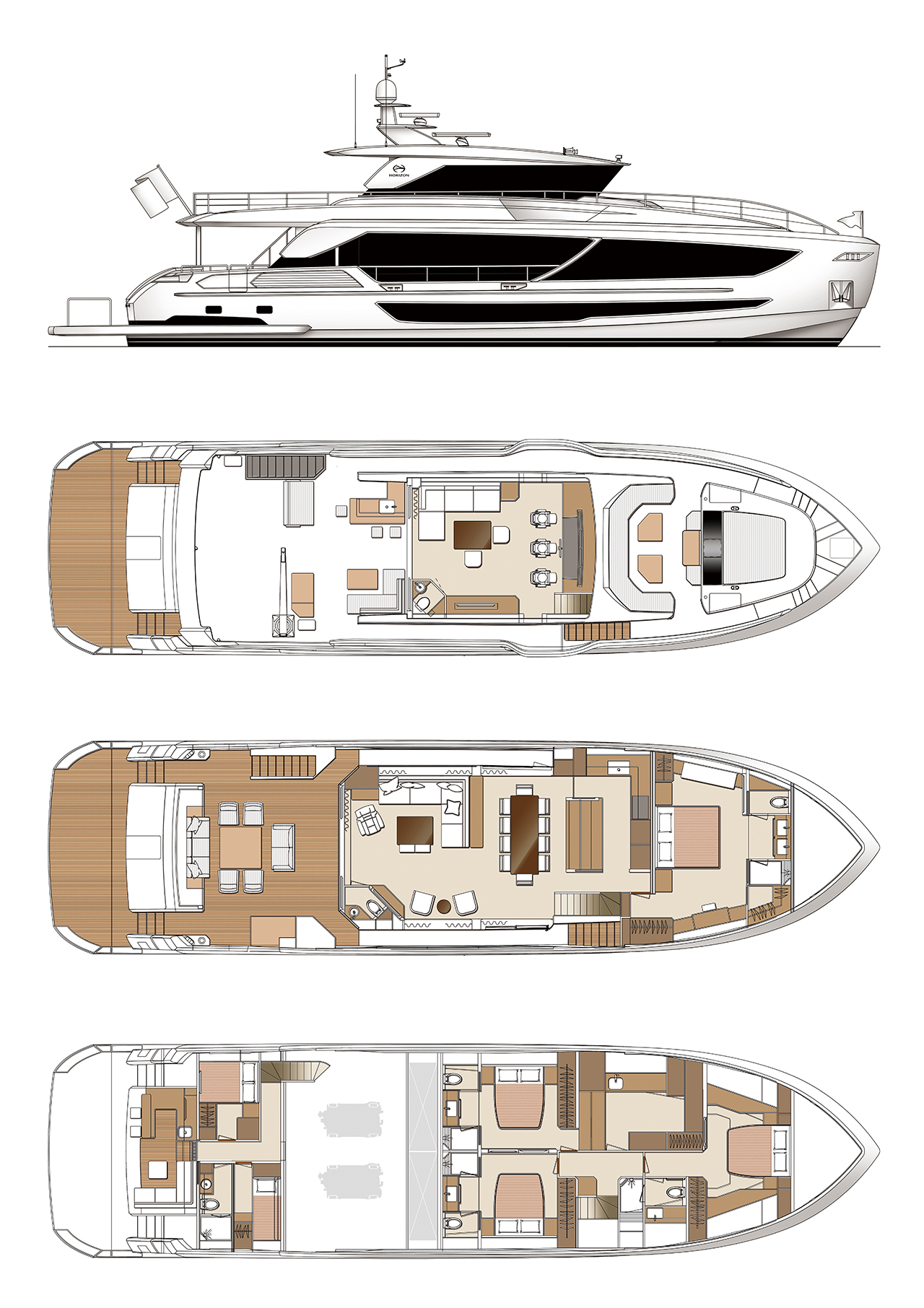 90 foot motor yacht